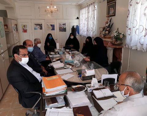 برگزاری جلسه مدیران در موسسه فرهنگی آموزشی امام حسین(علیه السلام)