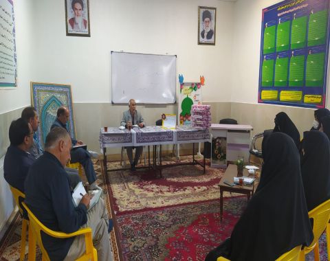 برگزاری جلسه مدیران مدارس امام حسین علیه السلام شهرستان تربت حیدریه